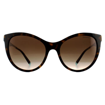 Tiffany Sunglasses TF 4159 82753B Havana & Crystal Blue Brown Gradient