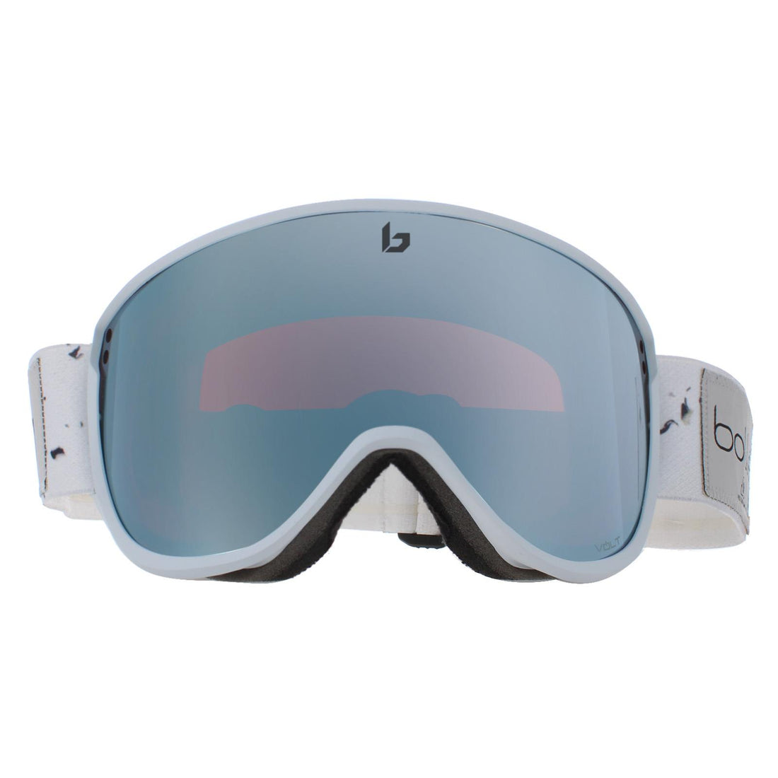bolle blanca ski goggles Bolle Ski Goggles Eco Blanca BG283002 Matte Ice White Volt Ice Blue – Discounted Sunglasses