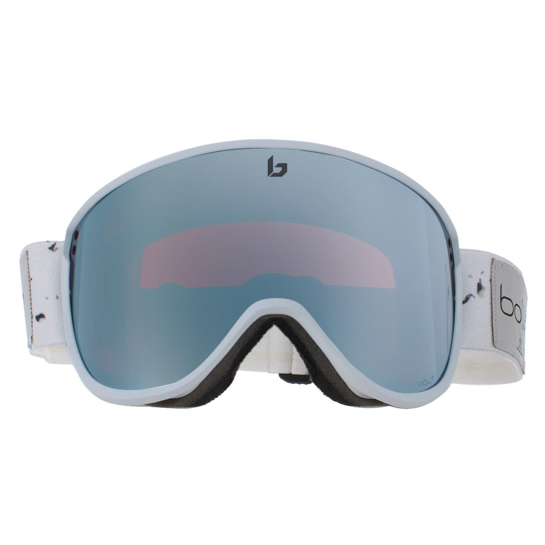 Bolle Eco Blanca Ski Goggles Matte Ice WhiteVolt Ice Blue