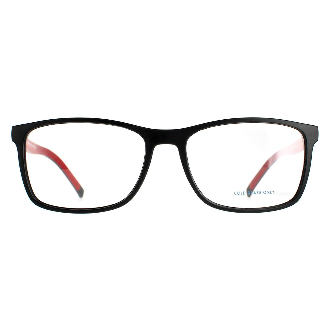 Tommy Hilfiger TH 1785 Glasses Frames Matte Black Red