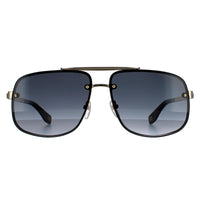 Marc Jacobs MARC 318/S Sunglasses Black Gold / Dark Grey Gradient