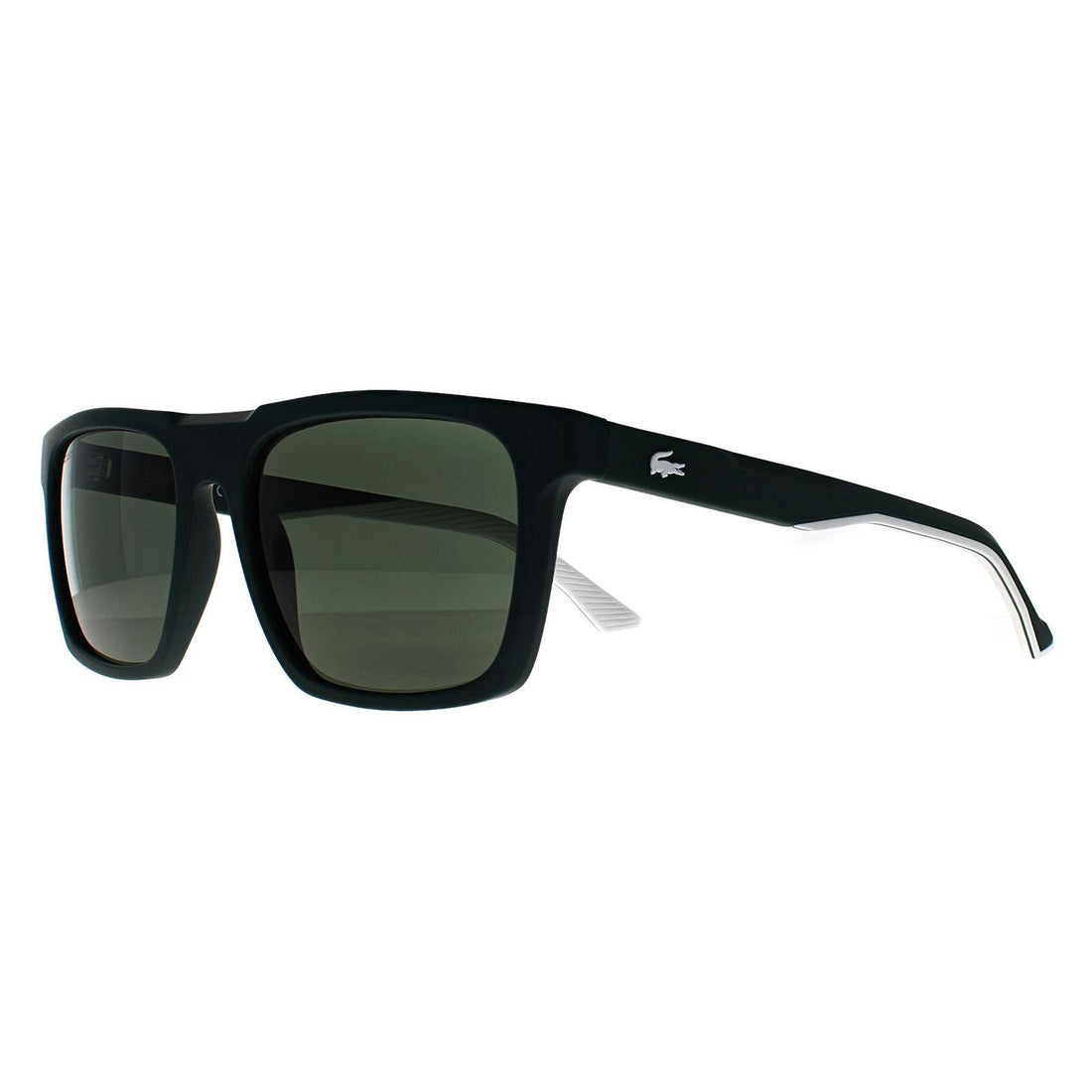 Lacoste Sunglasses L957S 301 Matte Green Dark Grey