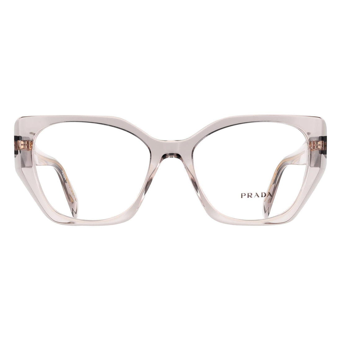 Prada Glasses Frames PR18WV 29D1O1 Crystal Cold Mauve Women
