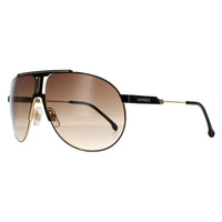 Carrera Sunglasses Panamerika65 2M2 HA Black Gold Brown Gradient
