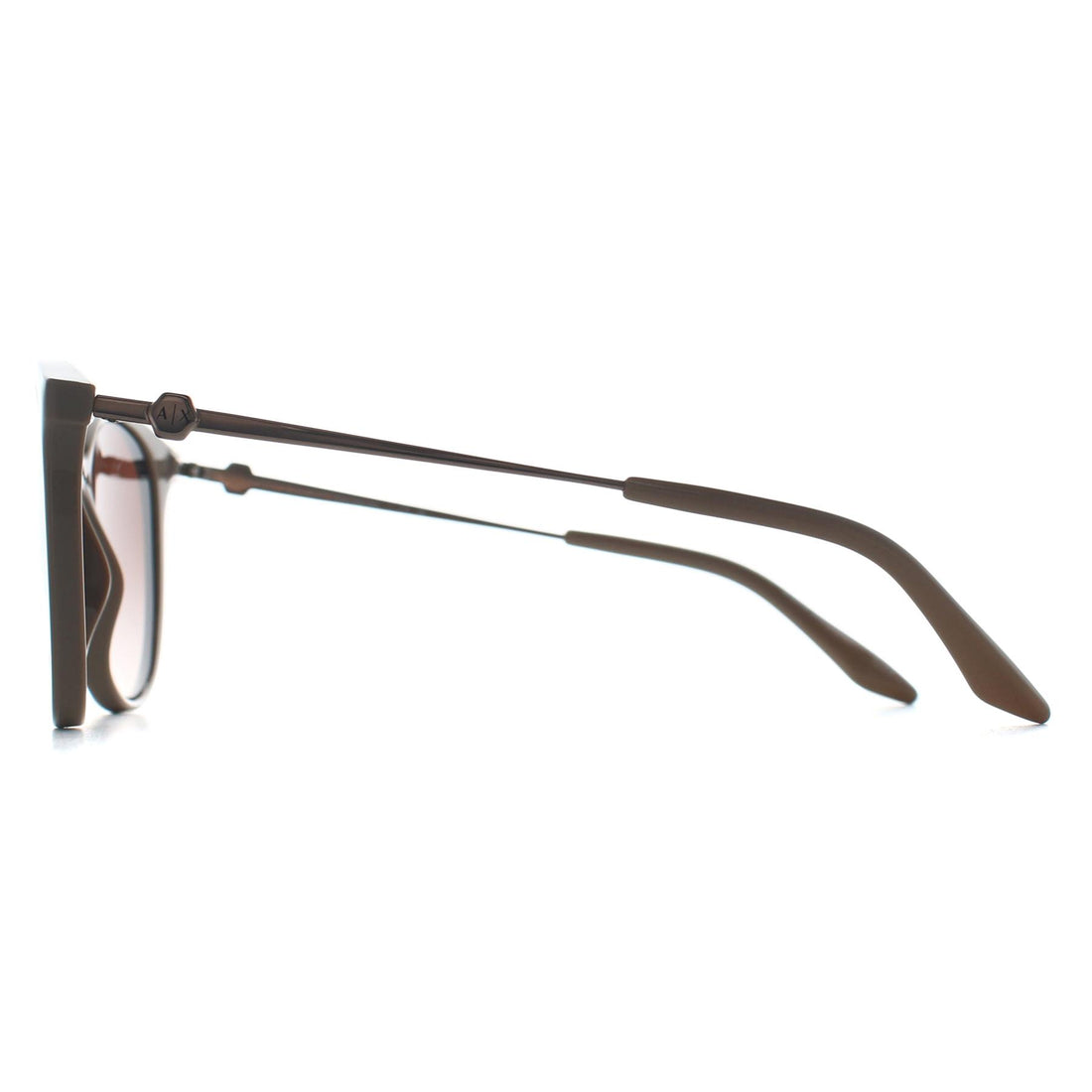 Armani Exchange Sunglasses AX4140S 834213 Shiny Tundra Brown Gradient