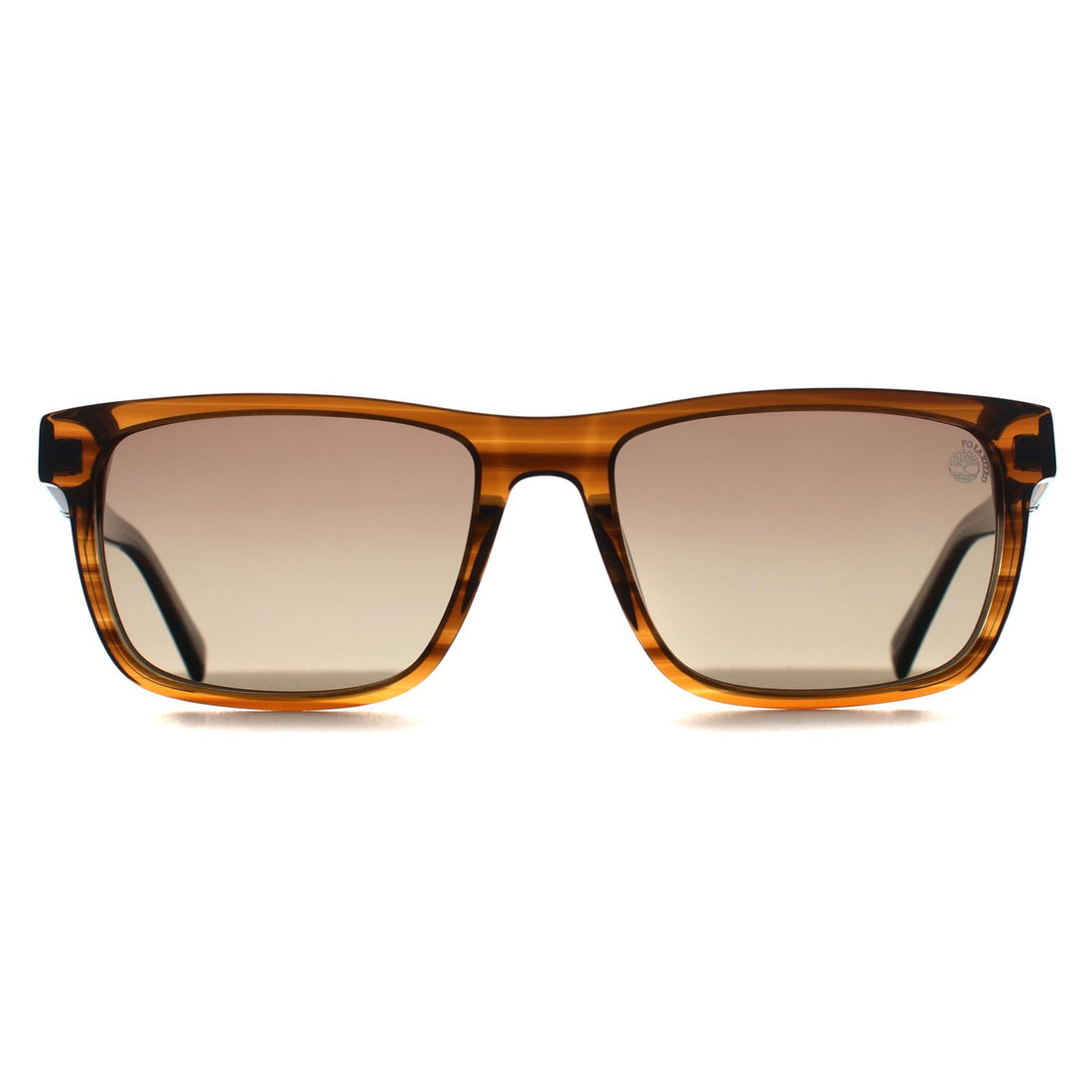 Timberland Sunglasses TB00020 48H Striped Brown Horn Brown