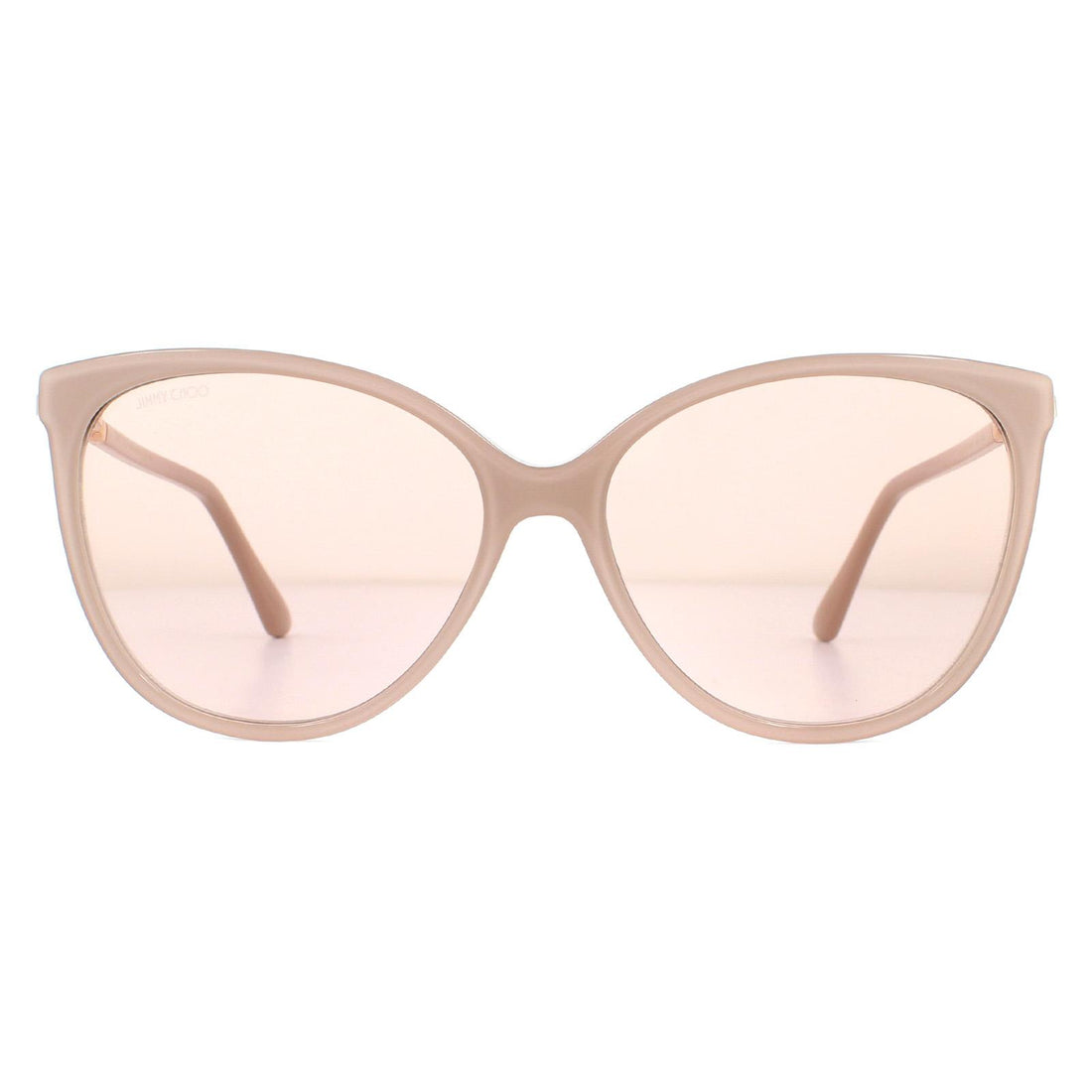 Jimmy Choo Sunglasses Lissa/S KON K1 Nude Glitter Gold Mirror