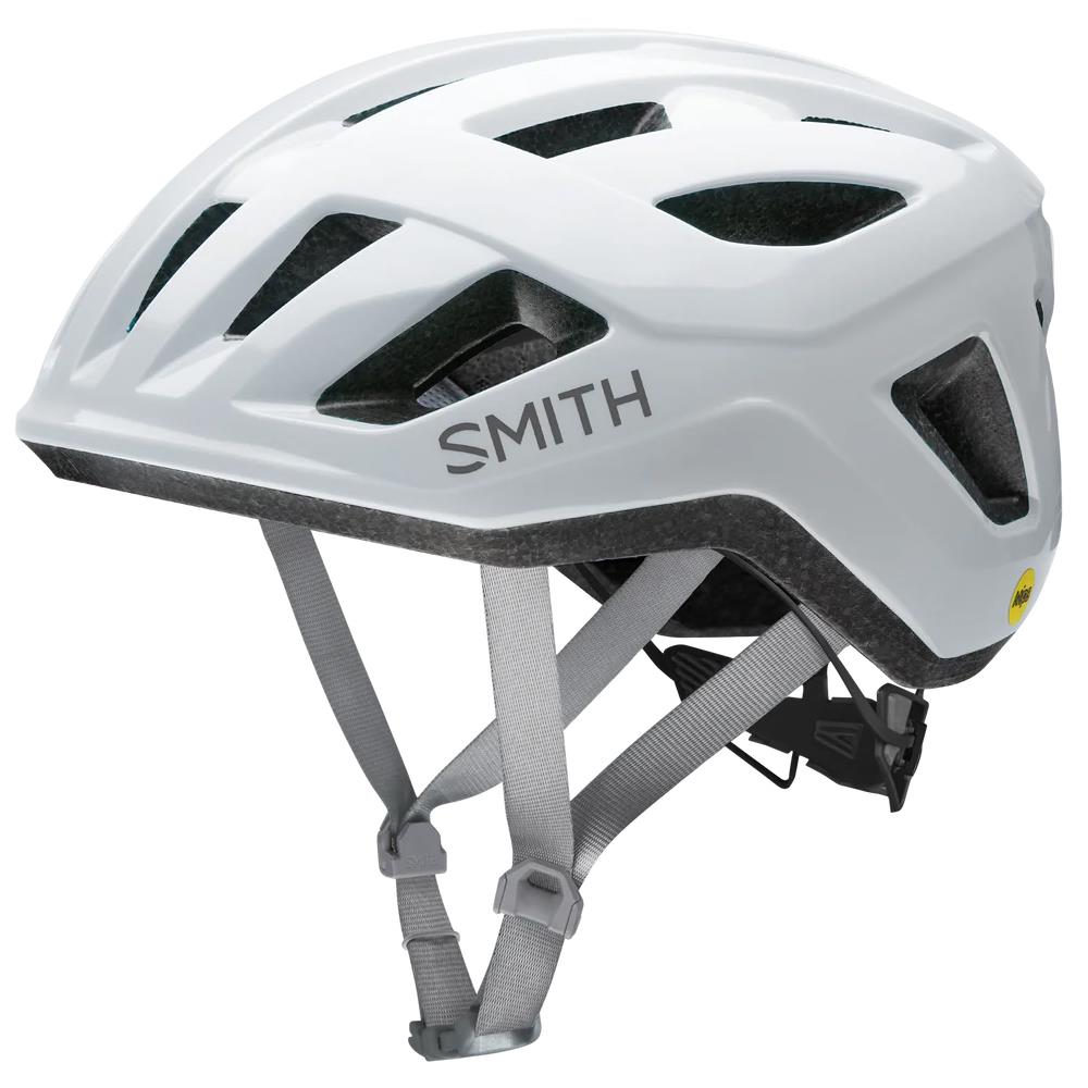 Smith White Unisex Signal Mips Road Bike Helmet - Large