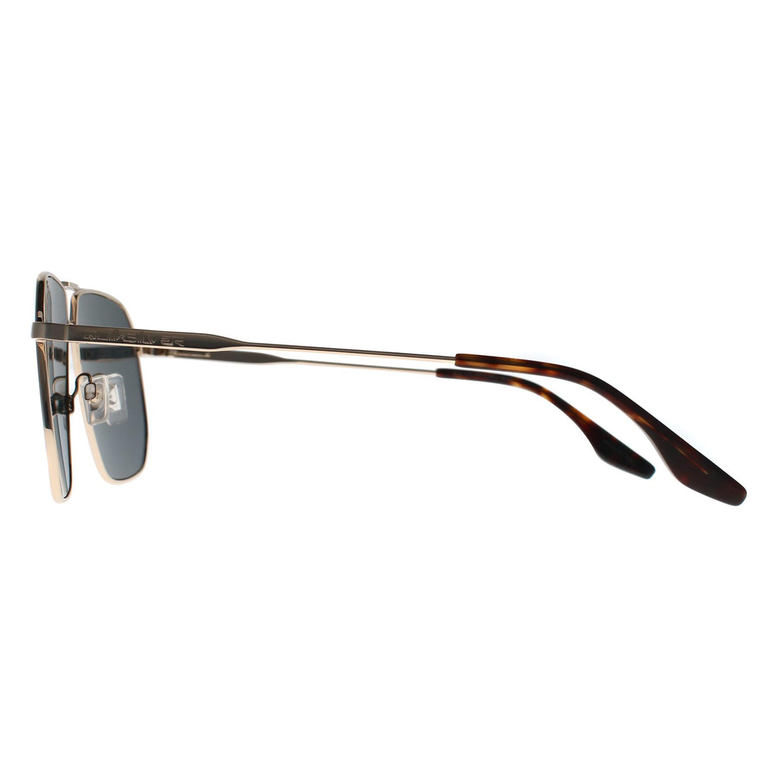 Quiksilver Sunglasses QS3009 SGLD Shiny Gold Blue Polarized