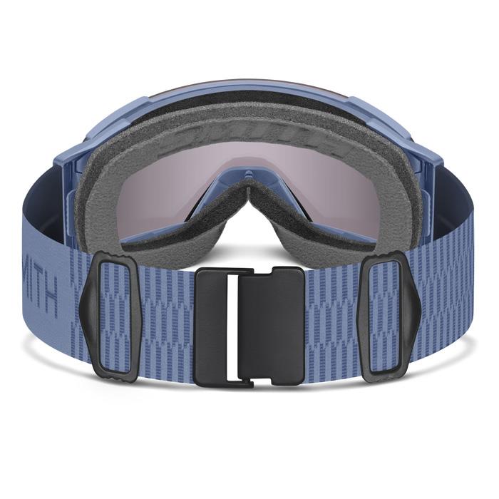 Smith Ski Goggles I/O Mag XL 2GM 4BV Granite Blue ChromaPop Everyday Blue Mirror