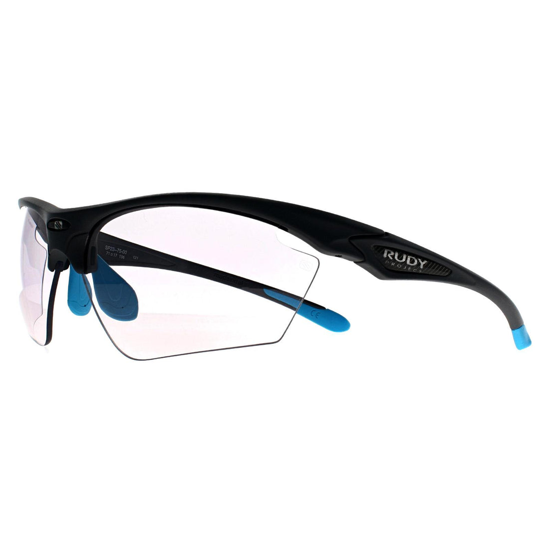 Rudy Project Sunglasses Stratofly SP236675 0000 Matte Pyombo Blue Photochromic Clear