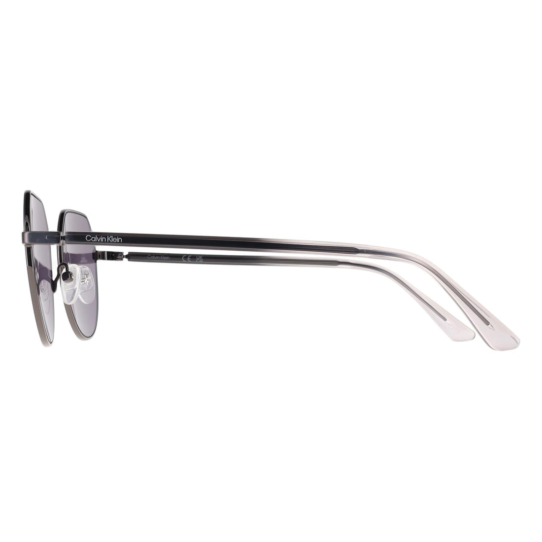 Calvin Klein Sunglasses CK23125S 009 Dark Gunmetal Solid Grey