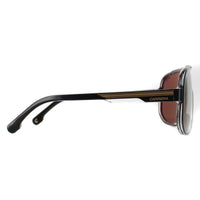 Carrera Sunglasses 1058/S 2M2 YL Black Gold Gold High Contrast Polarized Antireflex