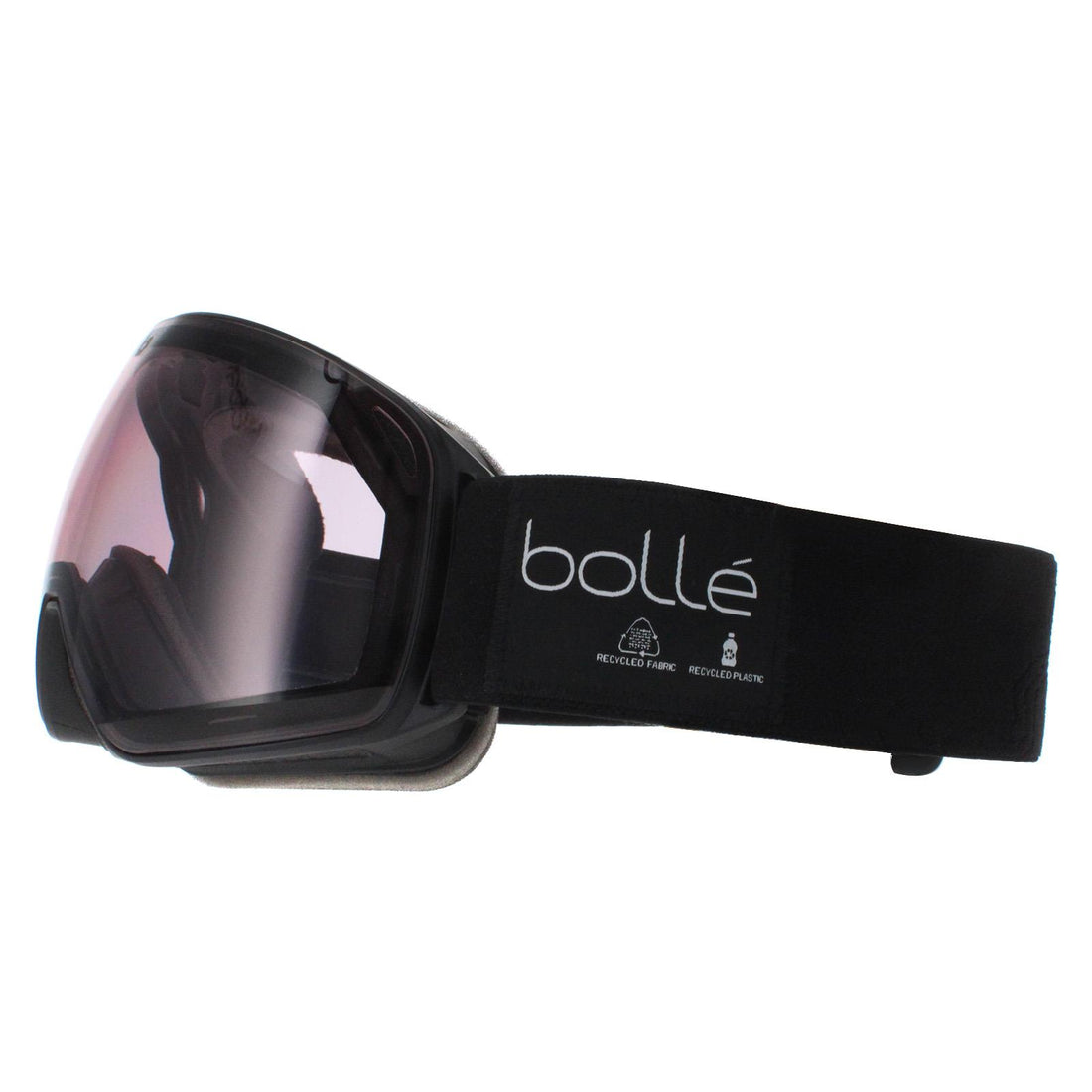 Bolle Ski Goggles Eco Torus M BG009001 Matte Black High Contrast Photochromic Cat 1-3