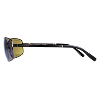 Serengeti Sunglasses Varese 2.0 SS568004 Shiny Dark Gunmetal Mineral Polarized 555nm Blue