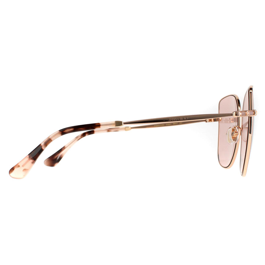 Jimmy Choo Sunglasses FANNY/G/SK DDB K1 Gold Copper Gold