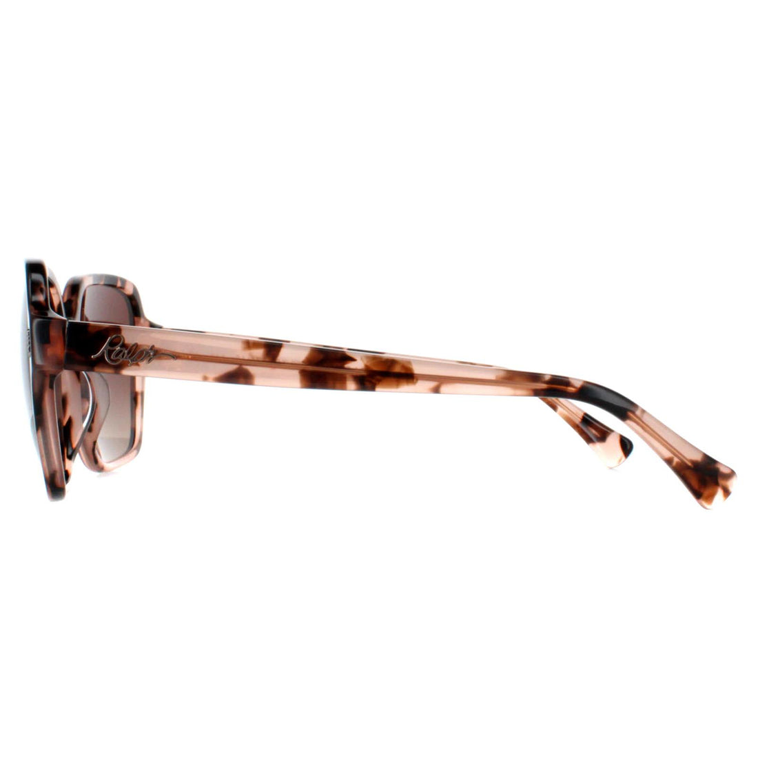 Ralph by Ralph Lauren Sunglasses RA5304U 6058T5 Shiny Pink Havana Brown Gradient Polarized