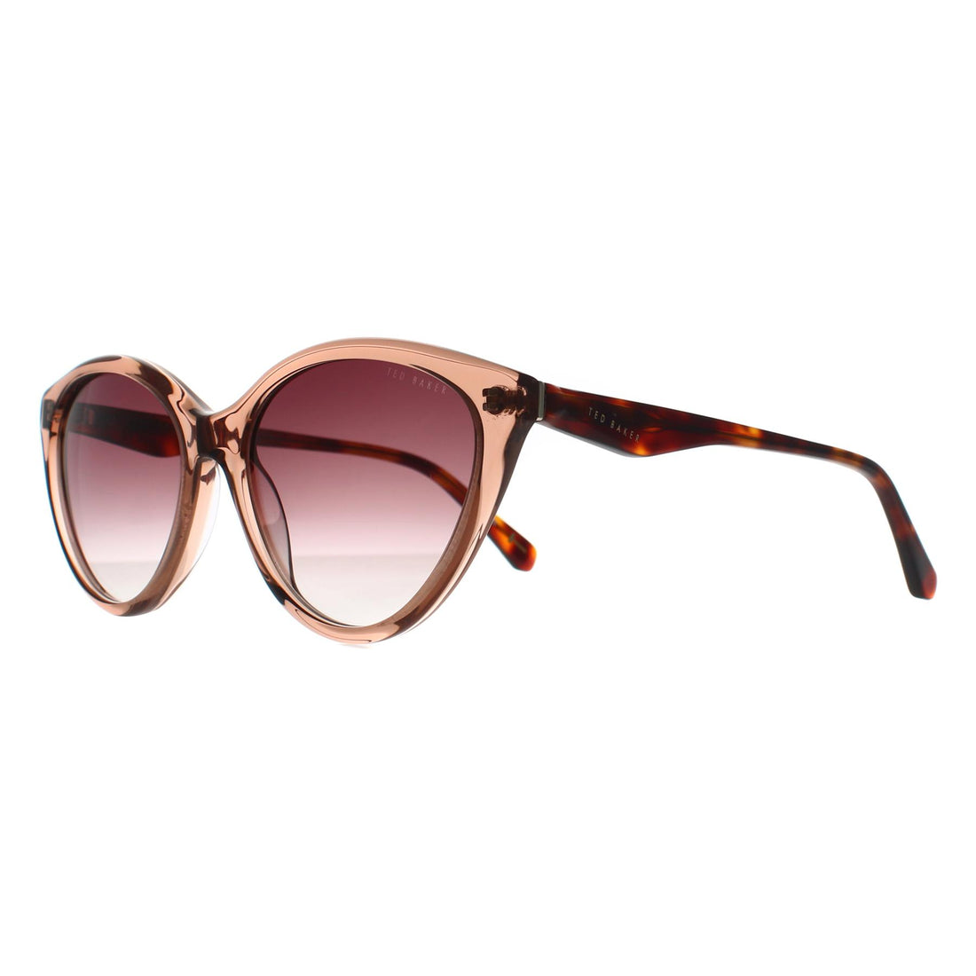 Ted Baker Sunglasses TB1735 Deeha 100 Crystal Brown Brown Gradient