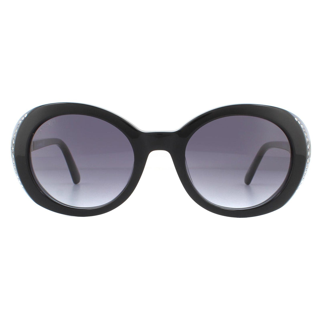 Swarovski SK0281/S Sunglasses Black / Grey Gradient