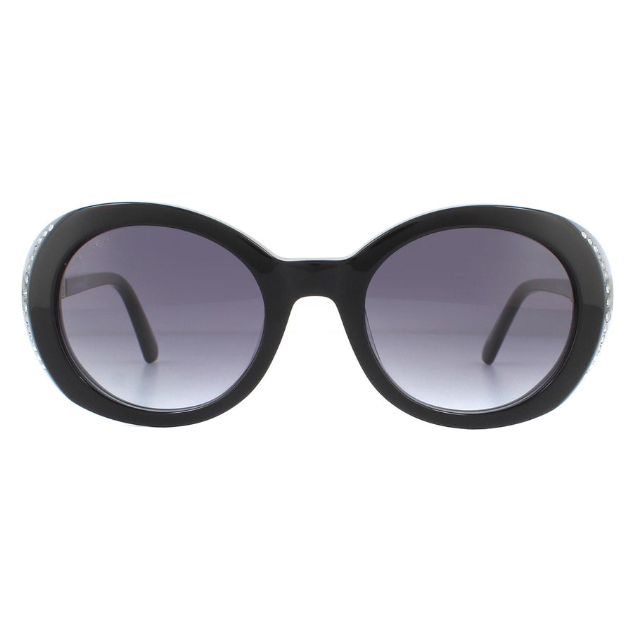 Swarovski SK0281/S Sunglasses Black Grey Gradient
