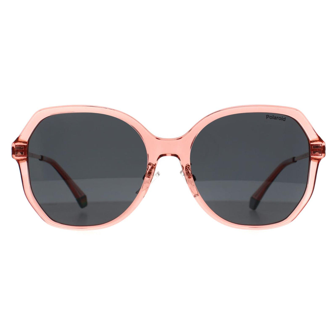 Polaroid Sunglasses PLD 6177/G/S 35J M9 Transparent Pink Grey Polarized