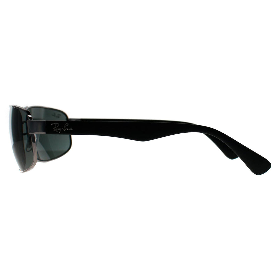 Rayban Sunglasses 3445 Gunmetal Green 004