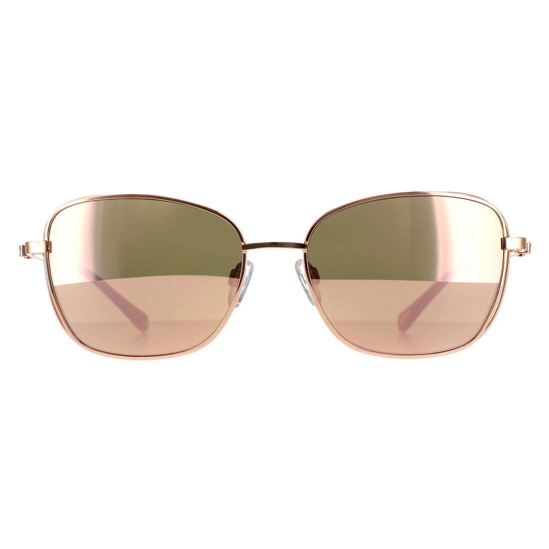 Ted Baker Sunglasses TB1588 Aurora 400 Rose Gold Bronze Mirrored
