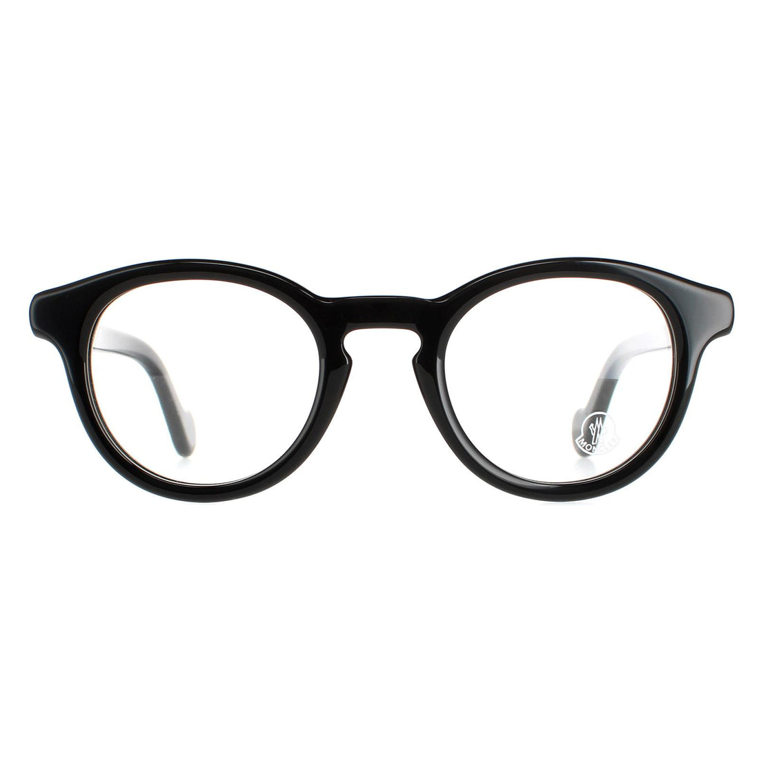 Moncler ML5002 Glasses Frames Shiny Black