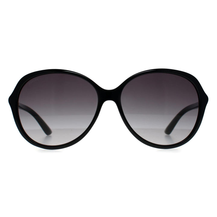 Seksy Sunglasses N2809 A Polished Black Smoke Gradient