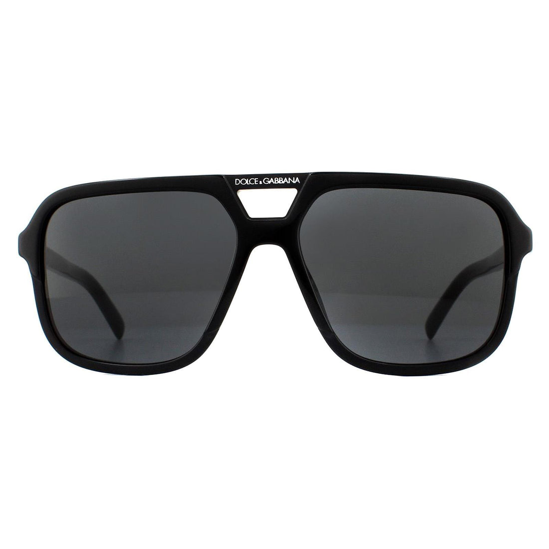 Rental Dolce Gabbana Sunglasses DG4354 501 87 Black Dark Grey Discounted Sunglasses