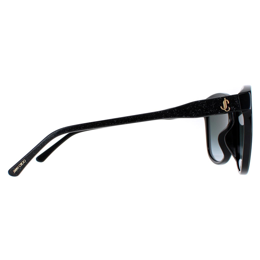 Jimmy Choo Sunglasses Lidie/F/SK 807/9O Black Grey Gradient