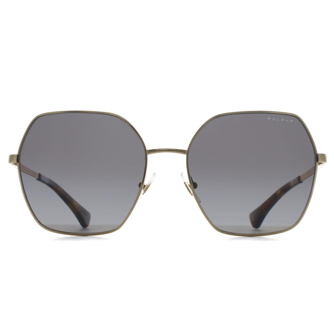 Ralph by Ralph Lauren Sunglasses RA4138 9004T3 Shiny Gold Polarized Gradient Grey