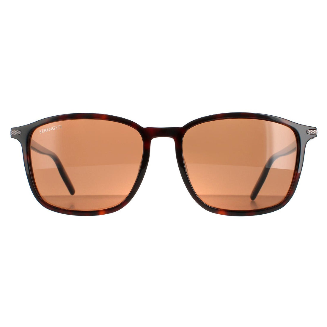 Serengeti Lenwood Sunglasses Shiny Dark Havana Mineral Polarized Drivers