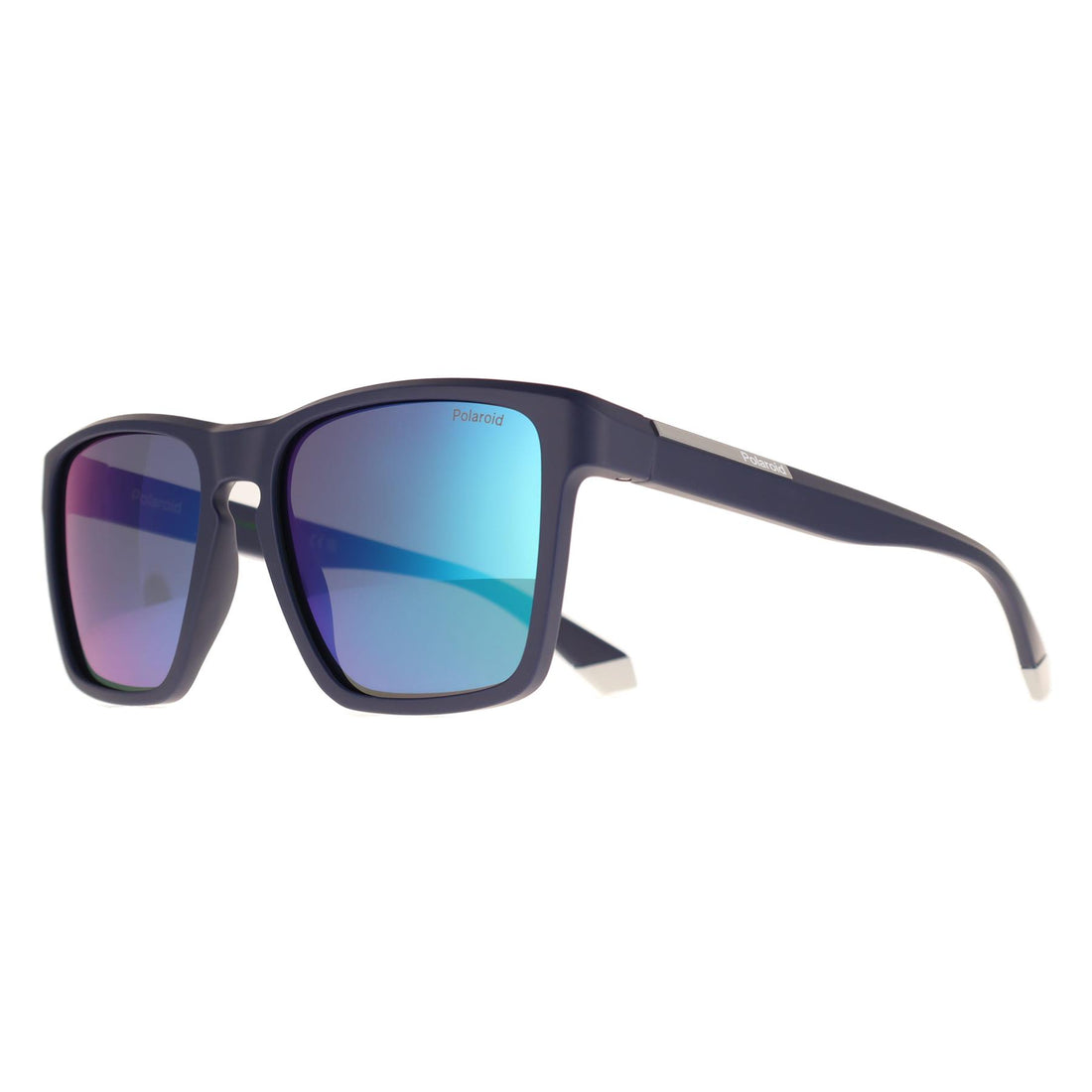Polaroid Sunglasses PLD 2167/S 4NZ 5Z Matte Blue Grey Grey Green Mirror Polarized