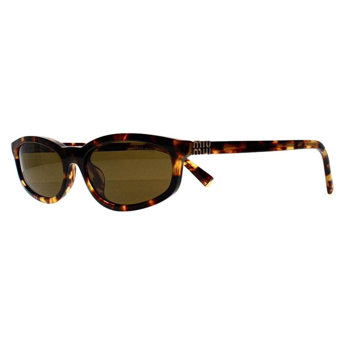 Miu Miu Sunglasses MUA06S 14L09Z Honey Havana Dark Brown