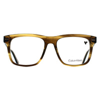 Calvin Klein Glasses Frames CK22538 317 Striped Olive Men Women