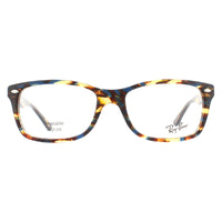 Ray-Ban 5228 Glasses Havana Blue Spotted 53