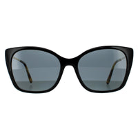 Prada Sunglasses PR12XS 1AB5Z1 Black Dark Grey Polarized