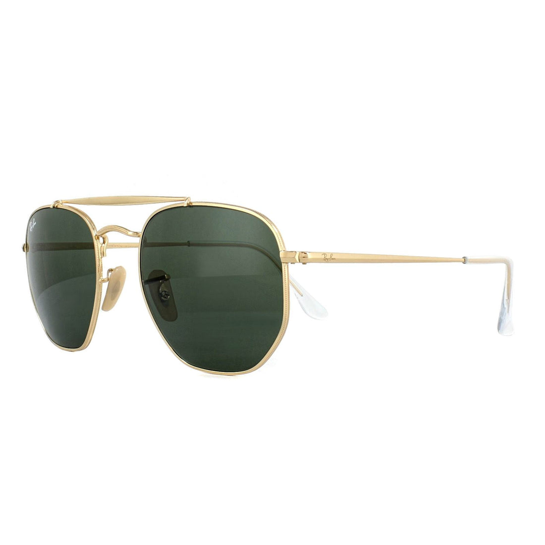 Ray-Ban Sunglasses Marshal 3648 001 Gold Green G-15
