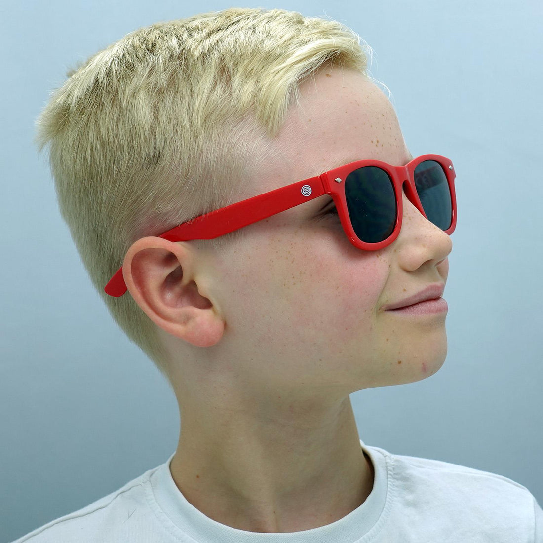Smarty Sunglasses X2054 E Red Grey
