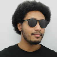 Tom Ford Sunglasses Ian 0591 01A Shiny Black Grey Smoke Gradient