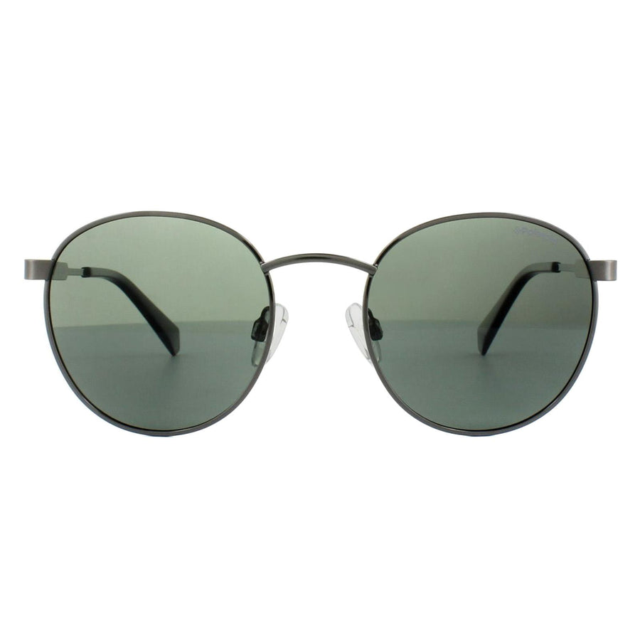Polaroid PLD 2053/S Sunglasses Dark Ruthenium / Green Polarized