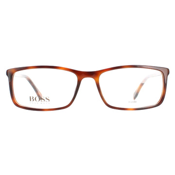 Hugo Boss Glasses Frames BOSS 0680/IT 2IK Havana Gold Men