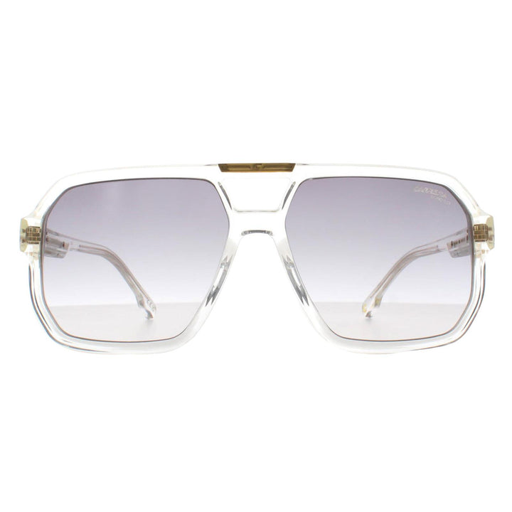 Carrera Sunglasses VICTORY C 01/S 900/FQ Crystal Grey Gold Mirror Gradient