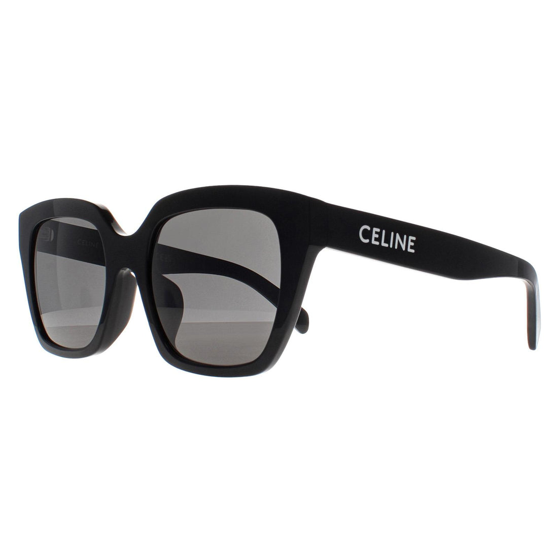 Celine Sunglasses Monochroms CL40198F 01A Shiny Black Smoke Grey