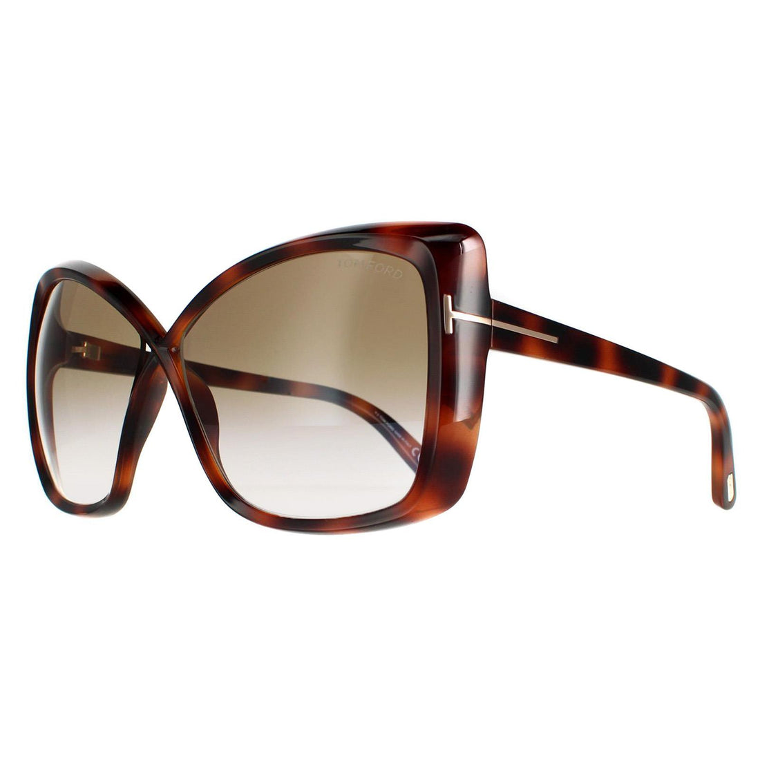 Tom Ford Sunglasses FT0943 Jasmin 53F Blonde Havana Brown Gradient