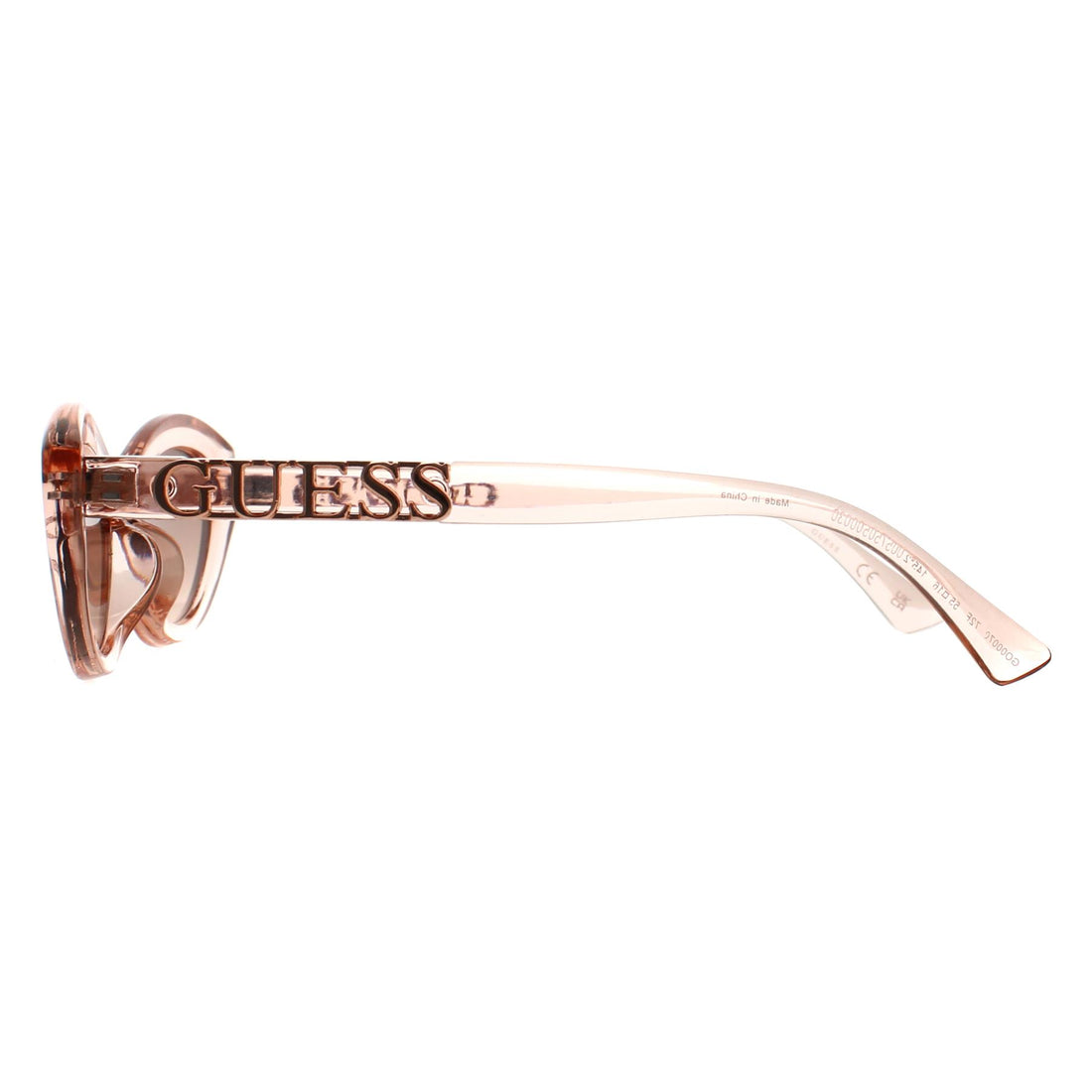 Guess Sunglasses GO00070 72F Shiny Pink Brown Gradient