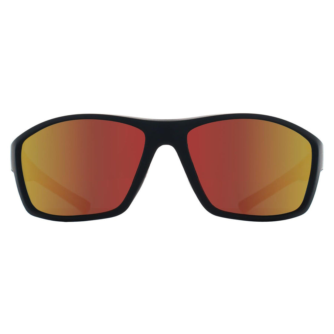Relay Wrap Unisex Matte Black and Red Red Revo Polarized Fastlane Sunglasses
