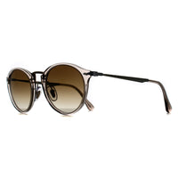 Persol Sunglasses PO3166S 124051 Transparent Brown Grey Clear Gradient Brown