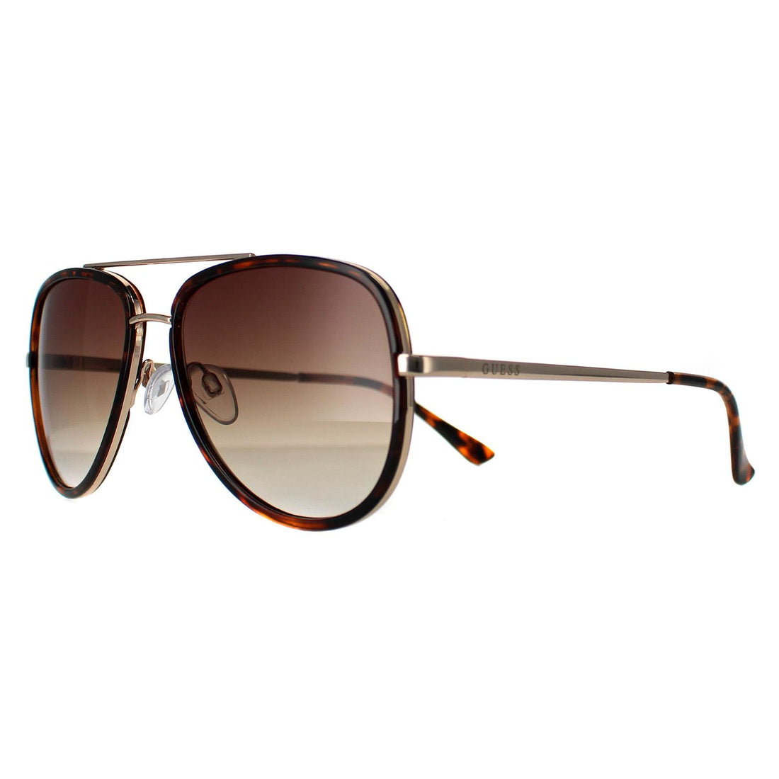 Guess Sunglasses GF0417 52F Dark Havana Brown Gradient